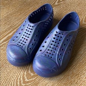 NEW Blue Kids Water Sharks Shoes 9/10